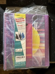 Sealed New Trapper Keeper  3 Ring Binder Sunset Vintage Style Retro 80s - Picture 1 of 5