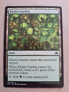 2016 Magic: The Gathering - Planechase Anthology Khalni Garden #122 0p5r - Picture 1 of 2