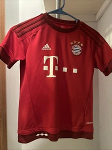 FC Bayern Munich Adidas ClimaCool T Mobile Soccer Jersey Boys Medium M 11-12 - Picture 1 of 2