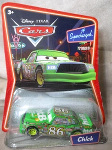 Mattel Disney CARS Supercharged Series #86 Chick Race Car  1/55 scale diecast - Picture 1 of 5