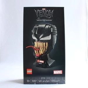 Lego 76187 Marvel Super Heroes SPIDER-MAN VENOM Helmet Retired NEW Sealed - Foto 1 di 6