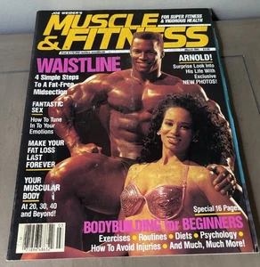 Shawn Ray W/ Female - Muscle & Fitness Bodybuilding Magazine - March 1991 - Picture 1 of 2