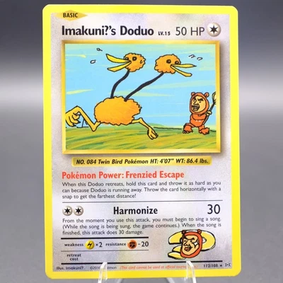 Imakuni?'s Doduo 112/108 Secret Rare XY - Evolutions Pokemon TCG NM - Image 1 of 2