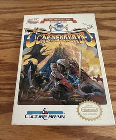Culture Brain The Magic of Scheherazade Nintendo NES w/ Box & Manual NTSC-U/C