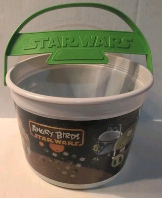 Cubo Happy Meal Star Wars Angry Birds con mango verde - sin cubierta Foto 1 de 4