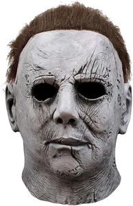 Michael Myers Maske Latex Horror Cosplay Kostüm Für Karneval & Halloween(Grau) - Bild 1 von 12