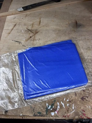 蓝色轻便单码 NOS Esaki 真丝覆盖适用于 Balsa R/c 模型飞机 — 第 1/2 张图片