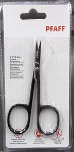 3.5” Pfaff Curved Embroidery Scissors in Original Package - Picture 1 of 1
