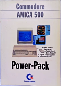 COMMODORE AMIGA -- COMMODORE AMIGA 500 POWER-PACK (COMMODORE - BUCH) #2DE - Bild 1 von 7