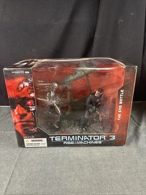 NEW Terminator 3 Rise of the Machines End Battle Box Set + T-X Endoskeleton NISB - Image 1 of 4