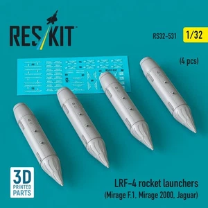 Lanzacohetes LRF-4 (4 piezas) (Mirage F.1, Mirage 2000, Jaguar) 1:32 RS32-0531 - Imagen 1 de 3