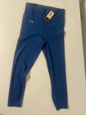 Under Armour Women's Fitted UA Motion Leggings - Size Small - Blue- NWT - Image 1 of 4