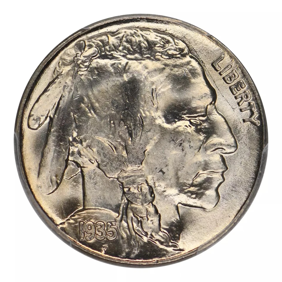 1935-S Buffalo Nickel PCGS MS-66+ CAC - Image 1 of 4