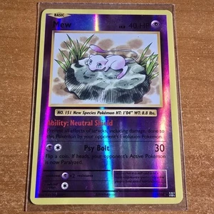 Mew 53/108 XY Evolutions Reverse Holo Pokemon Trading Card Game - Picture 1 of 2