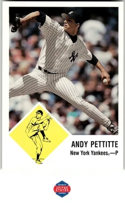 1998 Fleer Tradition #41 Andy Pettitte Vintage - Image 1 of 2
