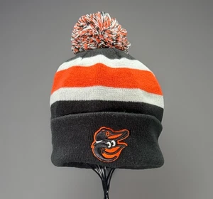 47 Brand Baltimore Orioles Cuffed Pom Beanie Mütze Strick bestickt Logo Winter - Bild 1 von 10