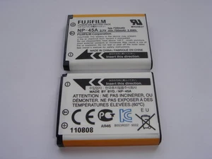 Batterie D'ORIGINE FUJI FUJIFILM NP-45A GENUINE battery AKKU ACCU FinePix Z10fd - Foto 1 di 1