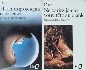 Edgar Poe : Histoires grotesques et sérieuses, jamais votre tête au diable Folio - Imagen 1 de 2