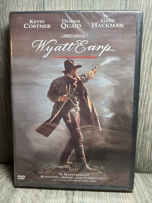 Wyatt Earp DVD Brand New Sealed Kevin Costner Dennis Quaid Gene Hackman - Image 1 of 2