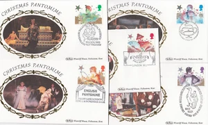 Benham First Day Cover Set - Christmas  x 5 1985 - Picture 1 of 1