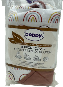 Boppy Nursing feeding Organic Cotton Support Pillow Slip COVER spice rainbow