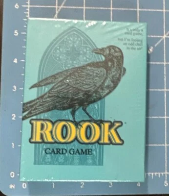 Rook Card Game Classic Parker Brothers Hasbro 2001 New Sealed Blue Box 00714 - Image 1 of 4