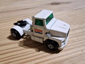 Vintage Matchbox Lesney Superkings K16/K115 1973 Exxon Semi Tractor Green window - Picture 1 of 8