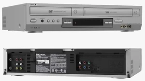 Sony SLV-D300P DVD VCR Combo Player VHS Recorder 4Head HiFi Progressive Scan - Picture 1 of 10