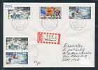 02129) Reco-Brief mit RZ 5900 Siegen 31b 1991, MiF  Sport