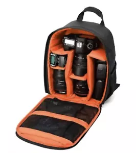 ZAINO PER MACCHINA FOTOGRAFICA SCOMPARTI IMPERMEABILE RESISTENTE MULTIFUNZIONE - Foto 1 di 3