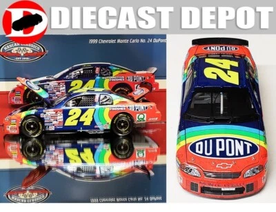 Jeff Gordon 1999 #24 DUPONT SONOMA RACE WIN NASCAR CLASSICS AÇÃO 1/24 - Imagem 1 de 4