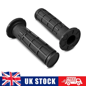 Rubber Hand Grip 7/8" Handlebar For Polaris Sportsman 850 800 700 600 570 Black - Picture 1 of 7