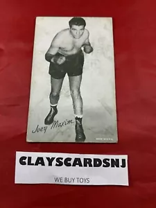 1950s Joey Maxim Boxing Arcade Promo Jumbo Card Sports - Picture 1 of 2