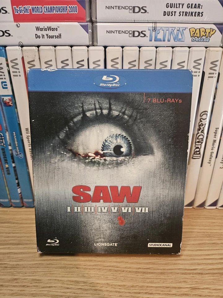 SAW I-VII Original komplette BluRay Filme Box OVP Vollständig  - Bild 1 von 1