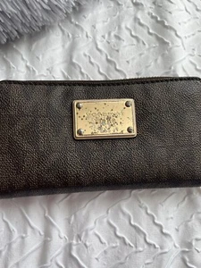 michael kors brown leather purse - Picture 1 of 5