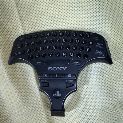 Sony CECHZK1UC Black Wireless Keypad Keyboard Controller Sony PlayStation 3 M2 - Image 1 of 4