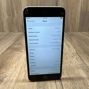 Apple iPhone 6 Plus A1522 64GB Space Gray Unlocked - Picture 1 of 19