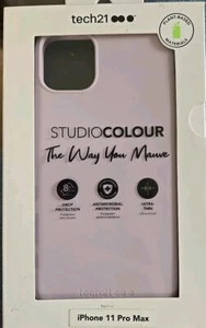 Tech21 - Studio Colour Case for Apple iPhone 11 Pro MAX - Mauve - Picture 1 of 2