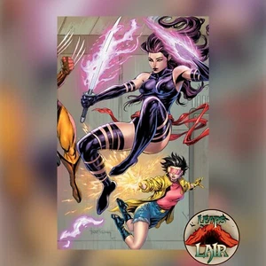 UNCANNY X-MEN #6 TYLER KIRKHAM SECRET DROP VIRGIN VARIANT PSYLOCKE JUIBLEE - Picture 1 of 1