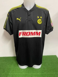 MAGLIA GRASSHOPPERS NO MATCH WORN INDOSSATA SHIRT JERSEY VINTAGE - Foto 1 di 3