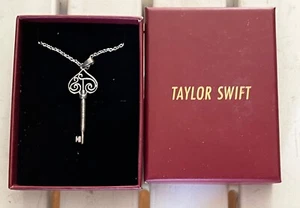 New Taylor Swift I Knew You Were Trouble RED Taylor's Version Key Necklace - Picture 1 of 3