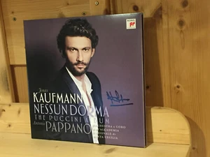 Signed by ANTONIO PAPPANO Jonas Kaufmann Nessun Dorma SONY 2x 180g LP Signiert - Bild 1 von 3