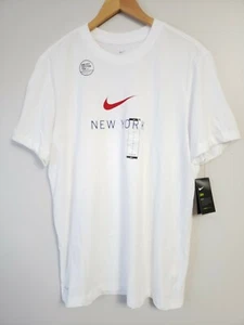 Nike DRY NEW YORK T-SHIRT Size XLarge CW2352-100 Cotton Tee New - Picture 1 of 2