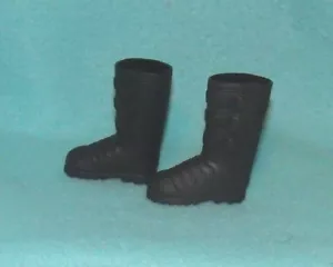 Vintage Action Figure Boots in Black  - Picture 1 of 1