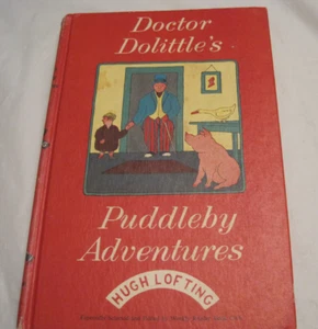 Vintage 1952~Doctor Dolittle's Puddleby Adventures by Hugh Lofting~HC~LBDDT - Picture 1 of 8