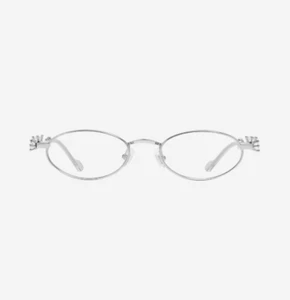 Gentle Monster x D'heygere Pierced 02 Silver+Silver glasses line included/FedEx - Picture 1 of 3