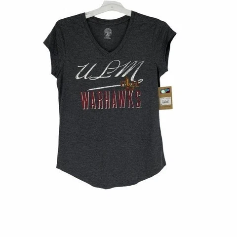Rivalry Threads Ladies ULM Warhawks Tee Shirt SM & MD K78, LG & XL K80 Cover