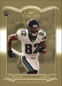 2003 Donruss Classics Timeless Tributes Football Card #47 Jimmy Smith /150