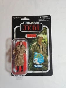 Nuevo 2011 Hasbro Star Wars Colección Vintage 3,75" Han Solo en gabardina VC62 - Imagen 1 de 6