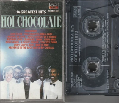 Hot Chocolate – 14 Greatest Hits Cassette Tape - Image 1 of 2